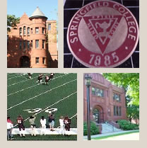Collage of images of Springfield campus.